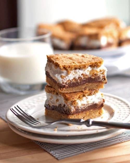Peanut Butter S'mores Bars