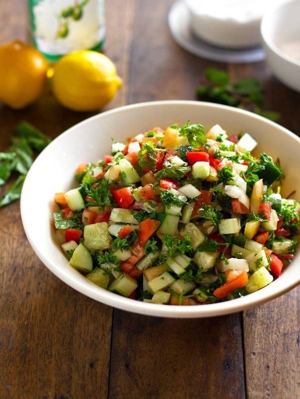 Middle Eastern salad