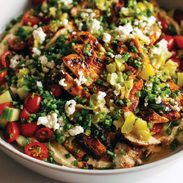 Grilled chicken pin.